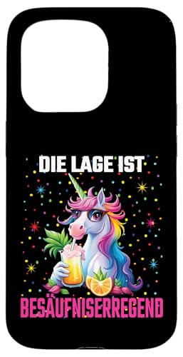 Einhorn Kostüm Köln Karnevalskostüm Unicorn Arbeit Büro Hülle für iPhone 15 Pro von Gruppenkostüm Partykostüm Fasching Mädelsabend