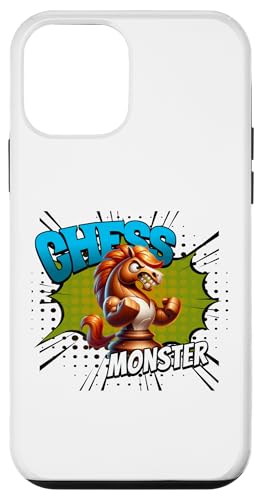 Hülle für iPhone 12 mini Schachfigur Schach Figur Monster Pferd von Gruseliges Schachbrett Spiel