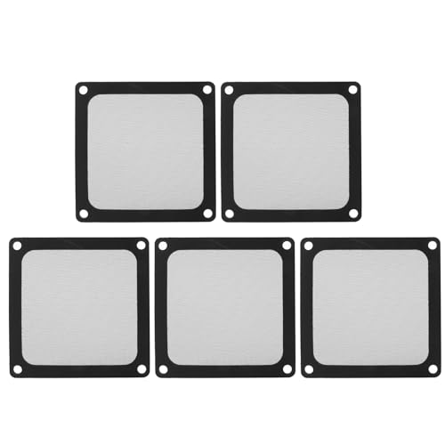 5pcs 80mm PC Kühler Lüfterstaubfilter Magnetischer Rahmen hoher Beatmungsrate Fallabdeckung von Gucagle