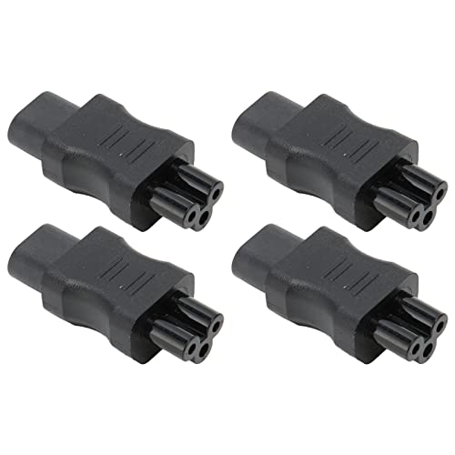 Netzkabel -Adapter -Anschluss IEC320 C8 bis C5 -Konverter 4PCS 10A 2 5A Rugged Design für Digitalkamera -Schreibtisch Lampe Laptop von Gucagle