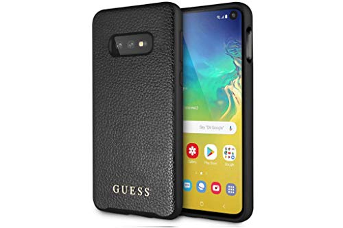 Guess GUHCS10LIGLBK Iridescent Hard Case for Samsung G970 Galaxy S10e, Black von GUESS