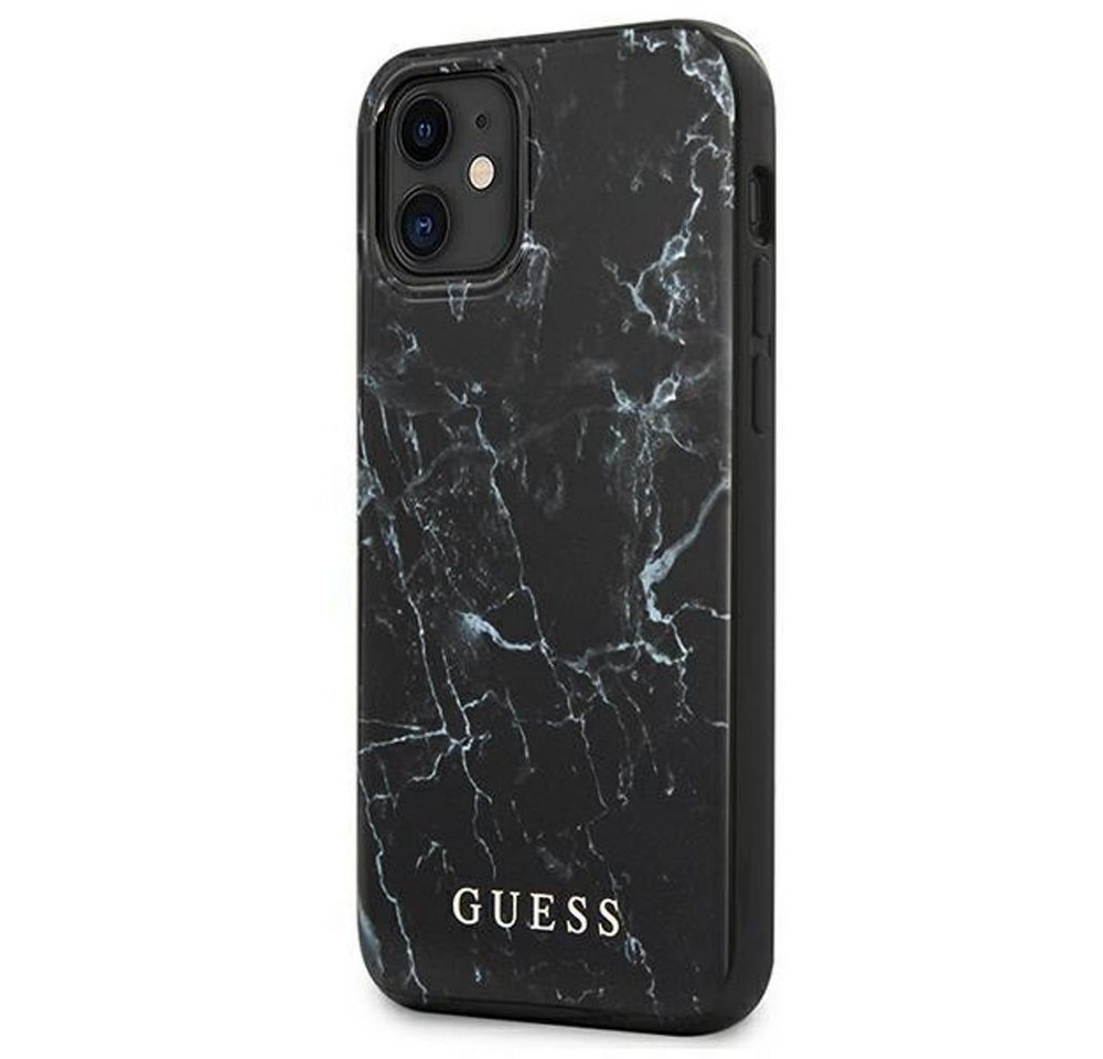 Guess Handyhülle Guess GUHCP12SPCUMBK iPhone 12 mini 5.4 schwarz von Guess