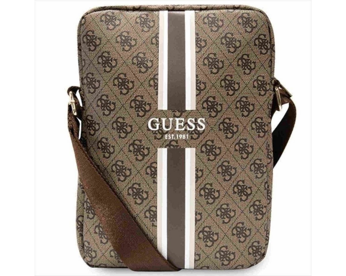 Guess Tablet-Hülle Guess Universell bis 10" Tablet Tasche 4G Stripes Tablet Bag Braun Guess Tablet-Hülle Guess Universell bis 10" Tablet Tasche 4G Stripes Tablet Bag Braun von Guess
