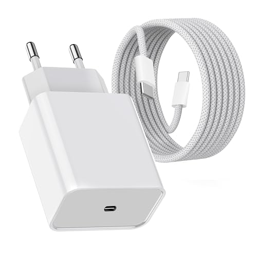 Ladegerät Schnellladegerät für iPhone 15 15 Pro 15 Pro Max Plus Pad Pro 12.9 Air Ladekabel USB C Schnellladekabel Adapter Kabel von Gugiers