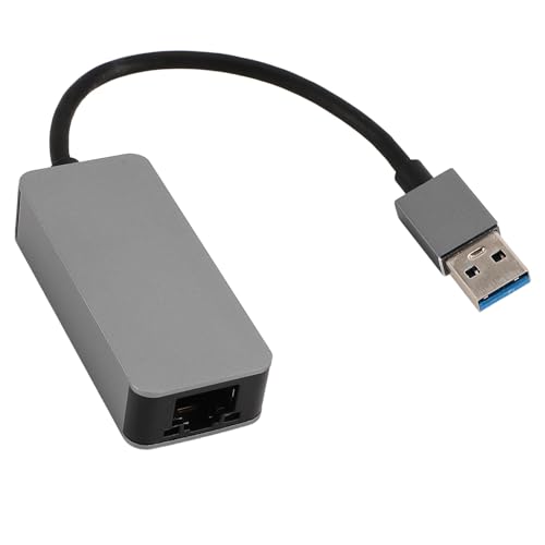 2500 Mbit/s Gigabit-Ethernet-Adapter, USB-zu-Ethernet-Adapter, Stabile Verbindung zwischen USB-Geräten und Kabelgebundenen Netzwerken, Plug-and-Play, Kompatibel mit Laptop von Gugxiom