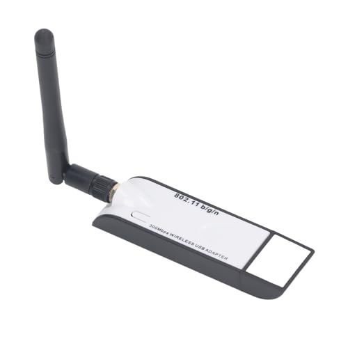 300 Mbit/s USB-WLAN-Adapter mit Antenne, Zuverlässiger Drahtloser Netzwerkadapter für Desktop, Debian, von Gugxiom