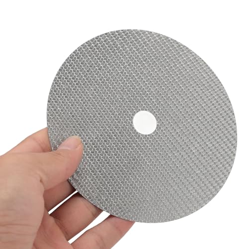 CD-Matte aus Kohlefaser, Niedrige Verzerrungsrate, Satte Klangqualität, Vibrationsabsorption, Klangverbesserung mit Anwendbarem Anwendungsbereich für CD-Player (Silver) von Gugxiom