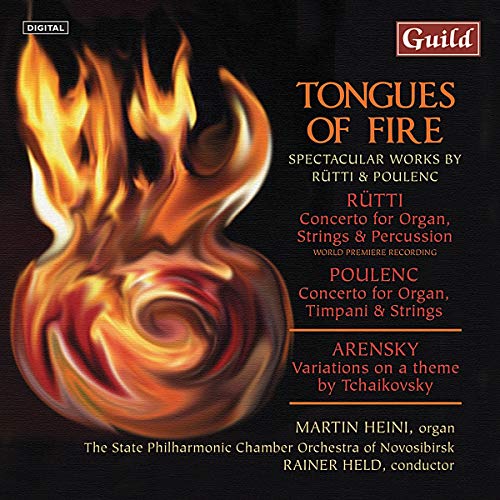 Tongue of Fires/Works for Organ & Orchestra von Guild