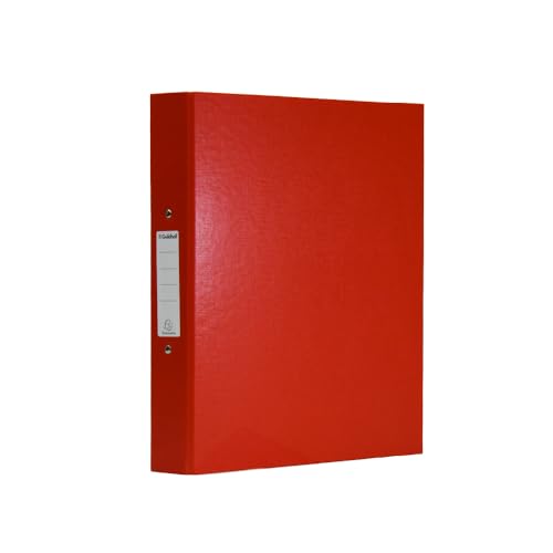 Guildhall 222/0002z 2 Ring 40 mm Rückenbreite A4 Ring Binder – Rot von Guildhall