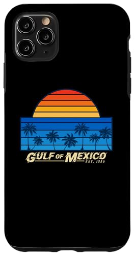 Gulf of Mexico Est 1550 Retro Vintage Beach Gulf of Mexico Hülle für iPhone 11 Pro Max von Gulf of Mexico Forever Retro Beach Tee Store