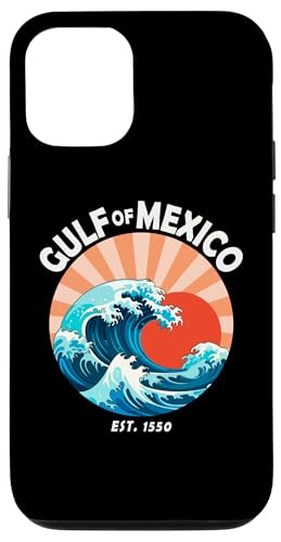 Gulf of Mexico Est 1550 Retro Vintage Beach Gulf of Mexico Hülle für iPhone 12/12 Pro von Gulf of Mexico Forever Retro Beach Tee Store