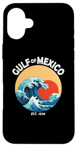 Gulf of Mexico Est 1550 Retro Vintage Beach Gulf of Mexico Hülle für iPhone 16 Plus von Gulf of Mexico Forever Retro Beach Tee Store