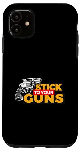 Hülle für iPhone 11 Pistole, Waffe und Kugeln von Gun or Weapon Apparel & Accesories