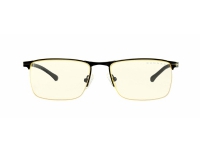 Gunnar Optiks Marin, Unisex, Rechteckig, Klassisch, Onyx, Titan, Gelb von Gunnar