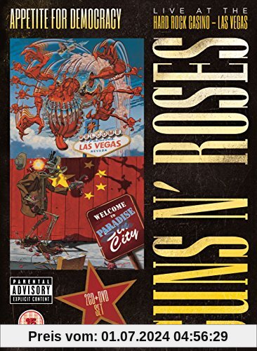 Appetite For Democracy: Live At The Hard Rock Casino - Las Vegas (Ltd. DVD+2CD-Boxset) von Guns N' Roses
