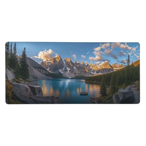 Mousepad Karikatur Schreibtischunterlage Mädchen 700x400x3mm, Mousepad Gaming Zubehör mit Spezielle Oberfläche Verbessert Präzision und Geschwindigkeit, rutschfeste Gummibasis, Für Männer -LL921 von Guofuos