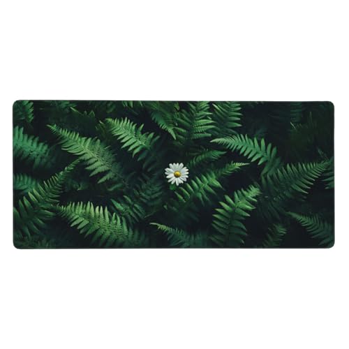 Mousepad Landschaft Schreibtischunterlage Fallen 700x400x3mm, Mousepad Gaming Zubehör mit Spezielle Oberfläche Verbessert Präzision und Geschwindigkeit, rutschfeste Gummibasis, Für Männer -LL934 von Guofuos