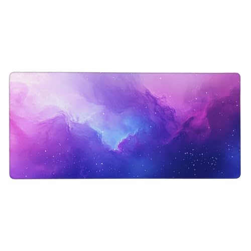 Mousepad Landschaft Schreibtischunterlage See, Mousepad Gaming Zubehör mit rutschfeste Genähte Kanten. Gummibasis für Verbesserung der Spielgenauigkeit -Geschwindigkeit, Geschenke für Männer -LL1005 von Guofuos