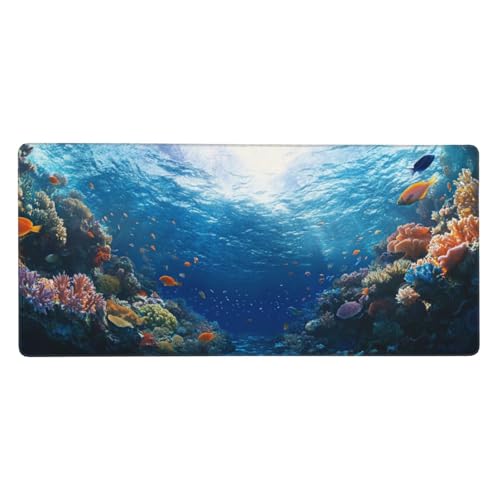 Mousepad Retro Schreibtischunterlage Mädchen, Mousepad Gaming Zubehör mit Anti-Rutsch und Wasserdicht Genähte Kanten. Gummibasis Für Verbesserung Der Spielgenauigkeit Geschwindigkeit, Geschenke -LL736 von Guofuos