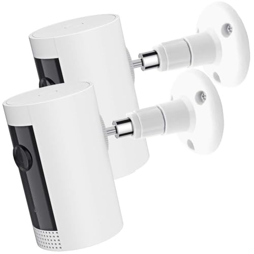 [2 Stück] Kamera Wandhalterung Halterung, Kamera Halterung kompatibel mit Arlo Essential/XL Gen2/ Arlo Pro 2/3/ 4/5/ Ultra/Ultra 2 Kamera System,360° Verstellbare Halterung Standfuß Sockel Zubehör von Gusfeliz