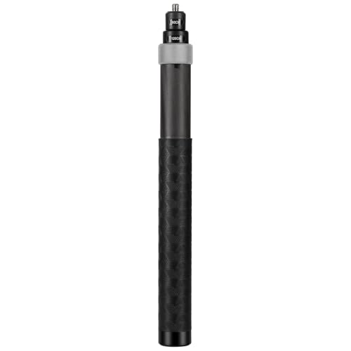 Unsichtbarer Selfie-Stick, 1,2 m, Kohlefaser-Ploe für Insta360 ONE X4 X3 ONE R ONE RS, ONE X, ONE Insta 360 Kamera-Zubehör (grau) von Gutahare