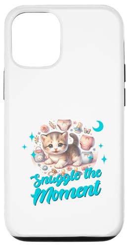 Kleinkind Kuschel Katze Baby Knuddel Mieze Windel Kätzchen Hülle für iPhone 12/12 Pro von Gute Nacht Schlafkleidung