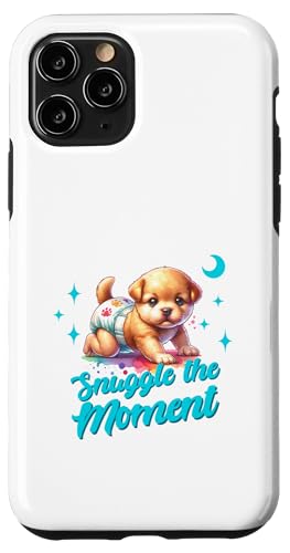 Kleinkind Kuschel Welpe Baby Knuddel Hund Windel Hündchen Hülle für iPhone 11 Pro von Gute Nacht Schlafkleidung