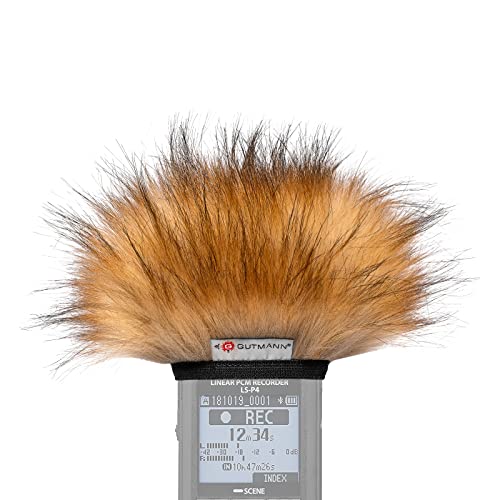 GUTMANN Mikrofon Windschutz Fell für Olympus LS-P1 / LS-P2 / LS-P4 Fox Hochwertiger Premium-Schutz aus Kunstfell für klare und rauschfreie Audioaufnahmen, Handgefertigt in Deutschland GUTMANN Mikrofon Windschutz Fell für Olympus LS-P1 / LS-P2 / LS-P4 Fox Hochwertiger Premium-Schutz aus Kunstfell für klare und rauschfreie Audioaufnahmen, Handgefertigt in Deutschland von Gutmann