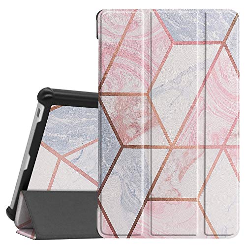 Gylint Lenovo Tab M8 TB-8505F Hülle, Smart Case Trifold Stand Slim Lightweight Case Cover für Lenovo Tab M8 TB-8505F / TB-8505X Tablet Geometrie von Gylint