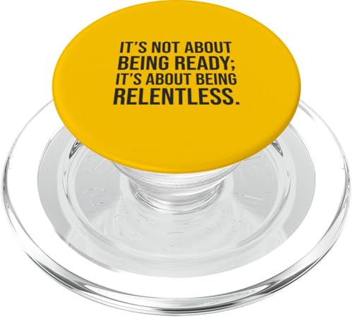 Be Relentless vs Ready – Fitnessstudio, Hektik, Erfolg, Motivation PopSockets PopGrip für MagSafe von Gym, Hustle and Success Motivational Gifts