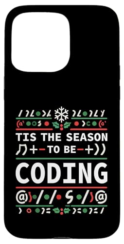 Hülle für iPhone 15 Pro Max Tis the Season to Be Coding – Lustiger Urlaubs-Programmierer von Gym, Hustle and Success Motivational Gifts