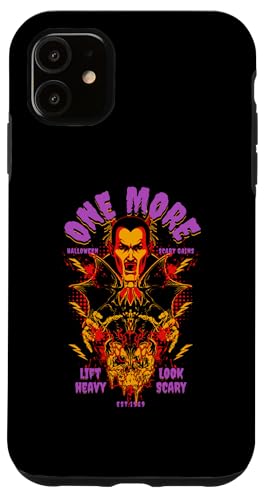 Hülle für iPhone 11 Vampire Lift Heavy Look Gruselig Gruselig Halloween Gym Lover Fun von Gym Gear For That Spooky Halloween Fitness Lover