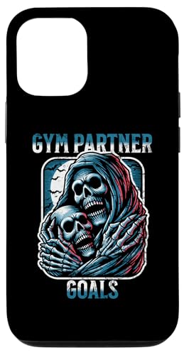 Hülle für iPhone 13 Pro Lustiger Halloween Gym Partner Ziele Fitness Buddy Leg Spotter von Gym Gear For That Spooky Halloween Fitness Lover