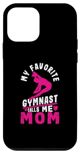 Hülle für iPhone 12 mini Meine Lieblingsturnerin nennt mich Mama Funny Parent Gymnastics Mama von Gymnast Gifts Gymnastics Stuff Gymnastic Equipment