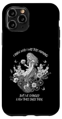 Alice im Wunderlan Zitat "I Knew" Hülle für iPhone 11 Pro von Gypsy Queen