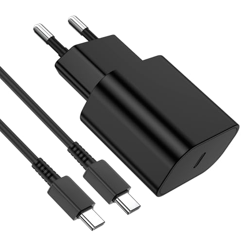 USB C Ladegerät, 45W Schnellladegerät mit 2M Kabel, Ladekabel mit Netzteil,Typ C Schnellladegerät, Fast Charger für Samsung Galaxy S24 S23 S22 S21 S20 S10 S9 S8 A55 A54 A53 A52 A51 A50 A34 A33 A23 A13 von Gyusity