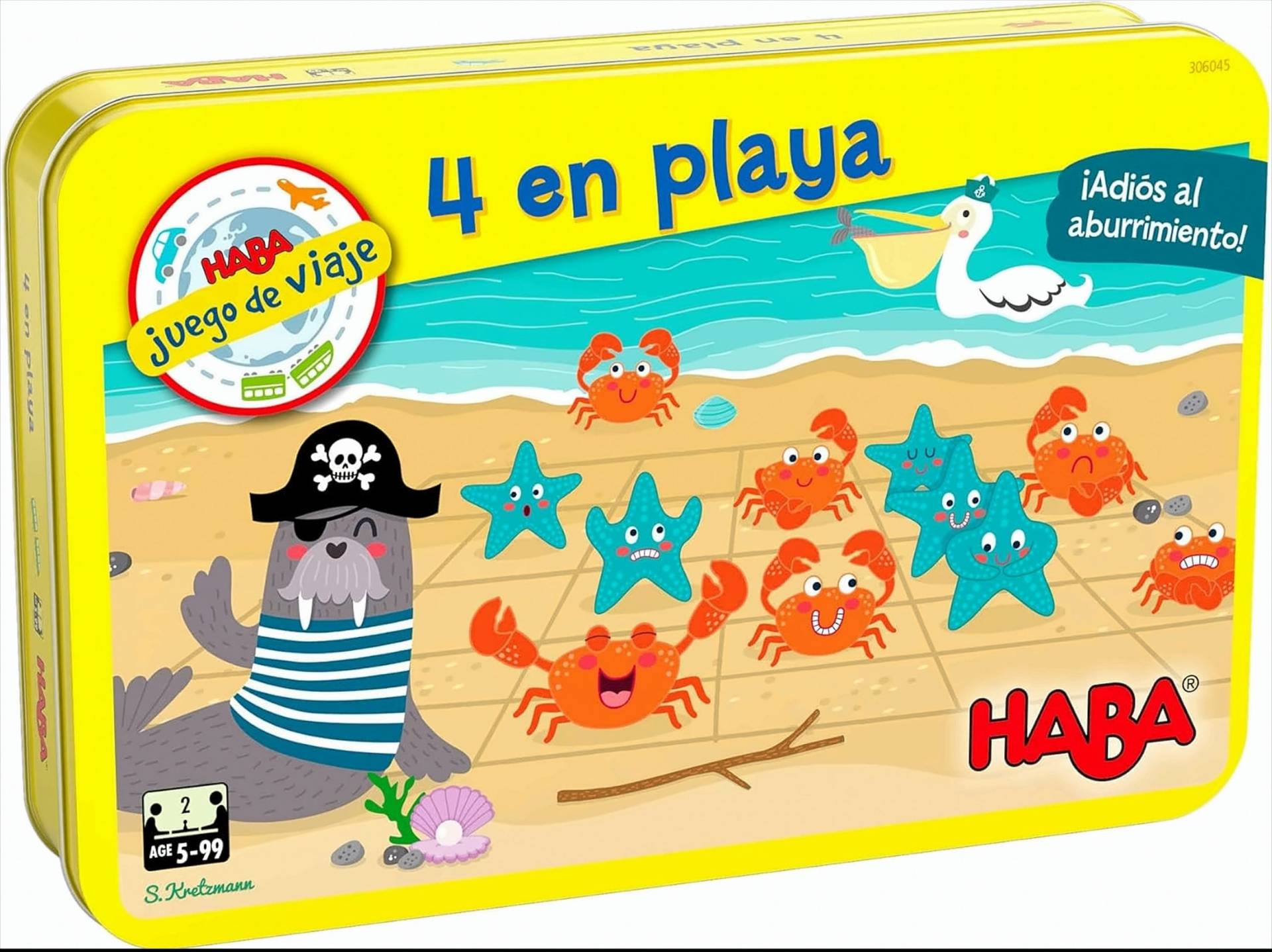 4 en Playa, Reisespiel in Dose von HABA Sales GmbH & Co. KG