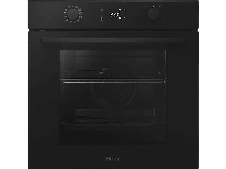 HAIER H6 ID23B3YTB, Einbau-Backofen (Einbaugerät, 78 l, 595 mm breit), ID Series 2, Dampfgarfunktion von HAIER