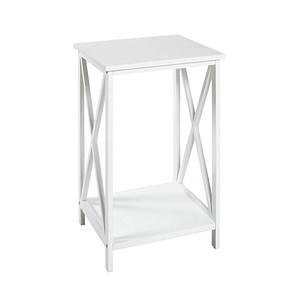 HAKU Möbel Beistelltisch weiß 30,0 x 30,0 x 50,0 cm von HAKU Möbel