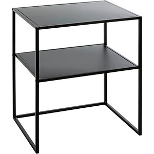 HAKU Möbel Beistelltisch Metall schwarz 50,0 x 40,0 x 60,0 cm von HAKU Möbel
