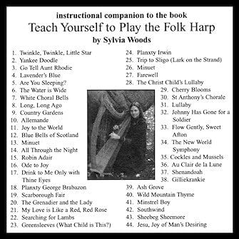 Sylvia Woods-Teach Yourself to Play the Folk Harp-Harp-CD von HAL LEONARD