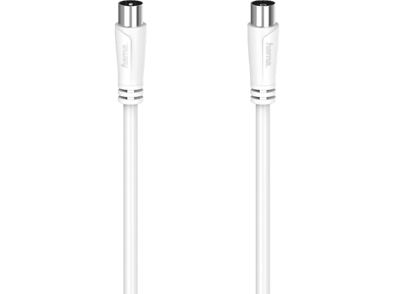 HAMA 90 dB, 1.5 m Koax-Stecker auf Koax-Kupplung Antennen-Kabel von HAMA