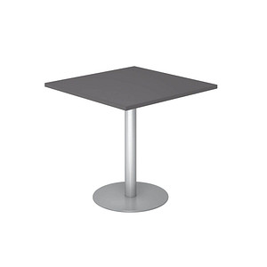 HAMMERBACHER Bistrotisch grafit 80,0 x 80,0 x 74,5 cm von HAMMERBACHER