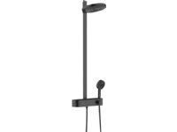 HG Pulsify S Showerpipe 260 - 2jet med ShowerTablet Select 400, Mat sort von HANSGROHE