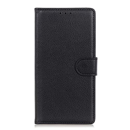 HAOYE Hülle für Realme GT Neo3 (Neo 3), Klapphülle Handytasche Cover, Leder PU/TPU Handyhülle Bumper, Schutzhülle mit Brieftasche/Halter/Kartensteckplatz, Schwarz von HAOYE