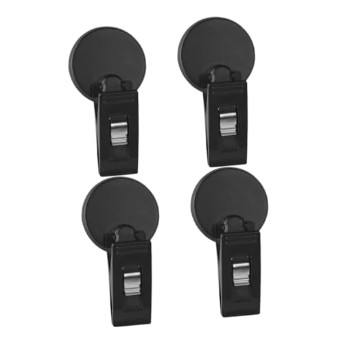 HAPINARY 4 Stück Inhaber Eines Autotickets Fenstersaugnäpfe Parkschein-clip Parkscheine Ticketrahmen Saugnäpfe Für Fenster Ausweishalter Auto Fotohalter Auto-bildhalter-clip Black Pvc von HAPINARY