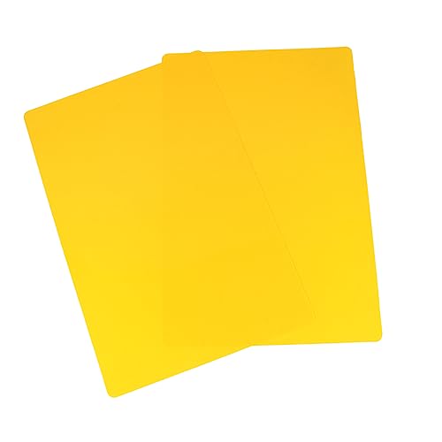 HAPINARY 5st Schreibblock-set Trockenlöschtafel Für Den Schreibtisch Nicht-schreibtisch Schreibtischunterlage Groß Ultradünnes Pad Notizblöcke Schreiben Schreibunterlagenschutz Pp Yellow von HAPINARY