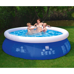 HAPPY PEOPLE® Quick-Up-Pool 2074,0 l blau 240,0 x 63,0 cm von HAPPY PEOPLE®