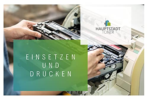 H.T. Nachfüll Pulver + Chip 10x kompatibel für HP Laserjet Enterprise M605 M606 M630 füllt CF281X 81X von HAUPTSTADT TONER