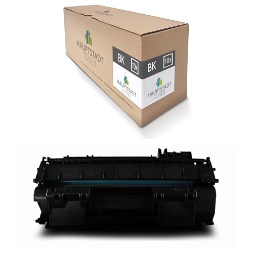 H.T. Toner 10x kompatibel für HP Laserjet Pro 400 M401 ersetzt CF280A 80A von HAUPTSTADT TONER